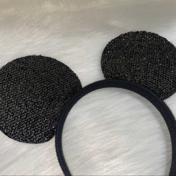 Disney Glitter Mickey Mouse Ear Soft Headband - Picture 2 of 5